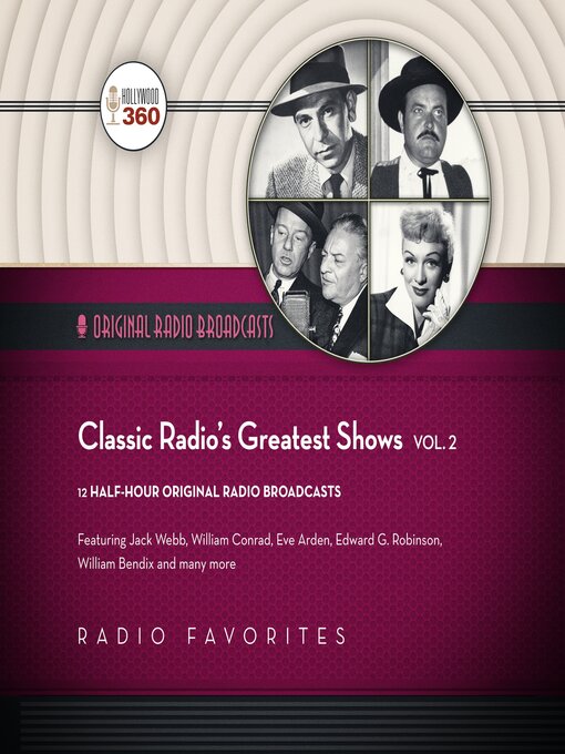 Title details for Classic Radio's Greatest Shows, Volume 2 by Hollywood 360 - Wait list